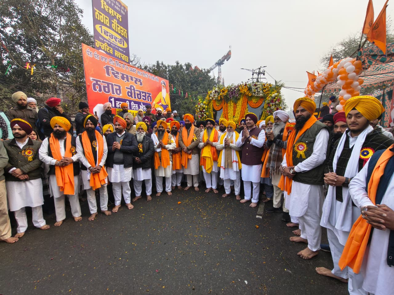 ਧੰਨ ਧੰਨ ਬਾਬਾ ਦੀਪ ਸਿੰਘ ਜੀ ਦੇ ਜਨਮ ਦਿਹਾੜੇ ਨੂੰ ਸਮਰਪਿਤ ਚਾਟੀਵਿੰਡ ਚੌਂਕ ਤੋਂ ਅਰੰਭ ਹੋਇਆ ਨਗਰ ਕੀਰਤਨ